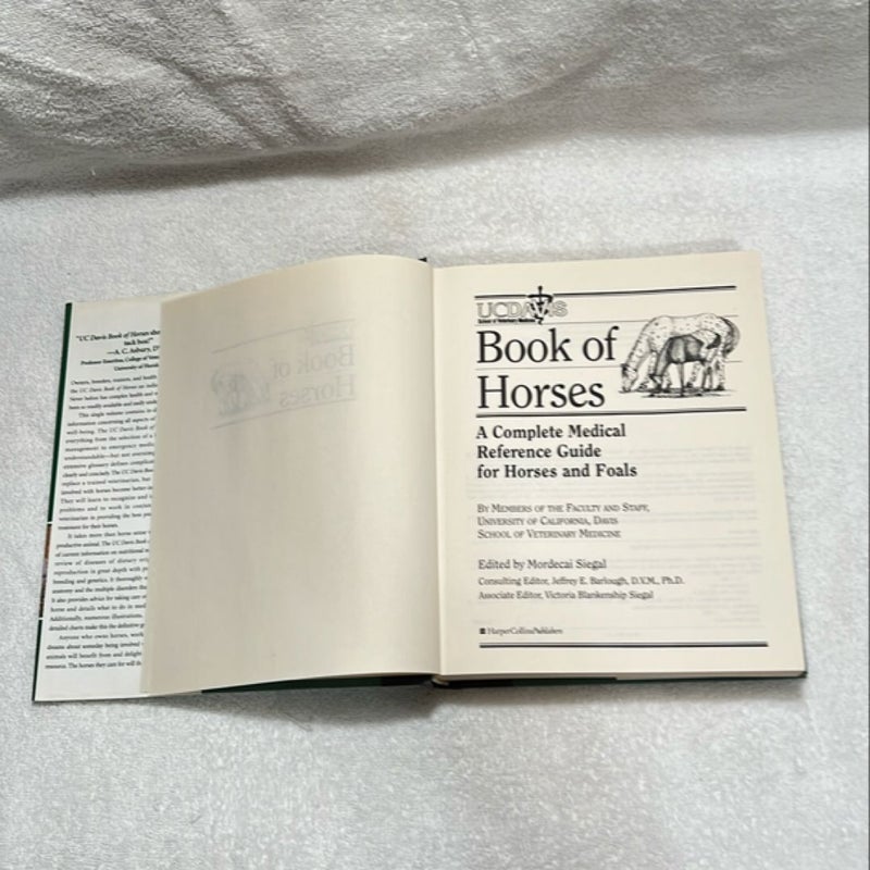 Uc Davis Book of Horses