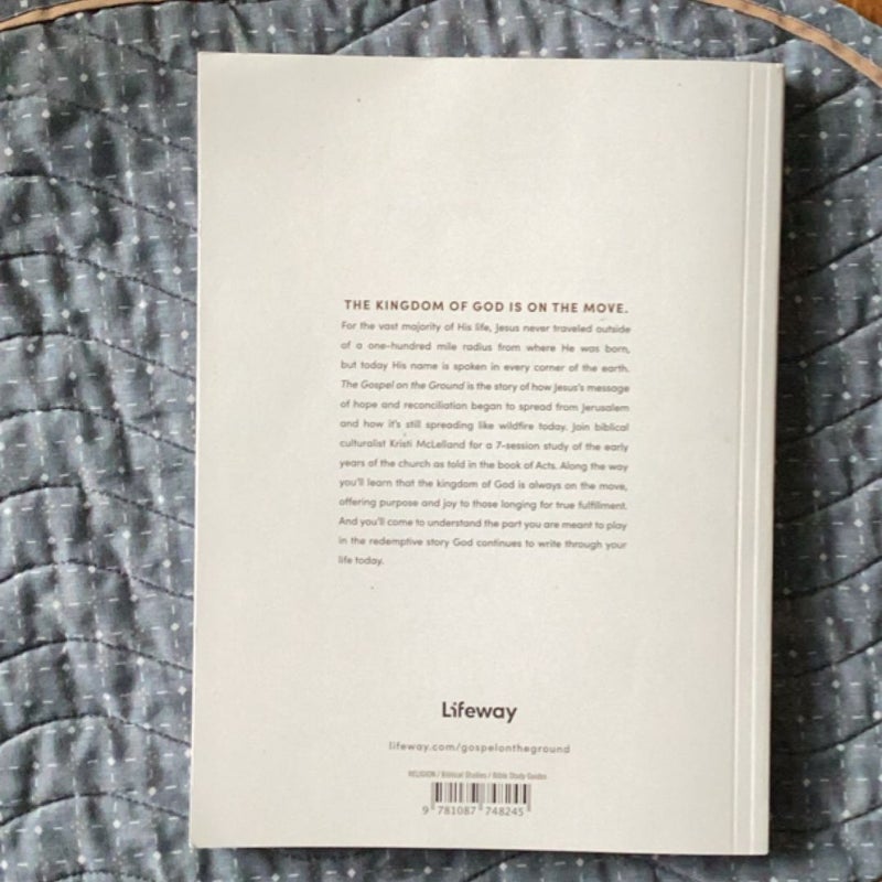 The Gospel on the Ground - Bible Study Book with Video Access