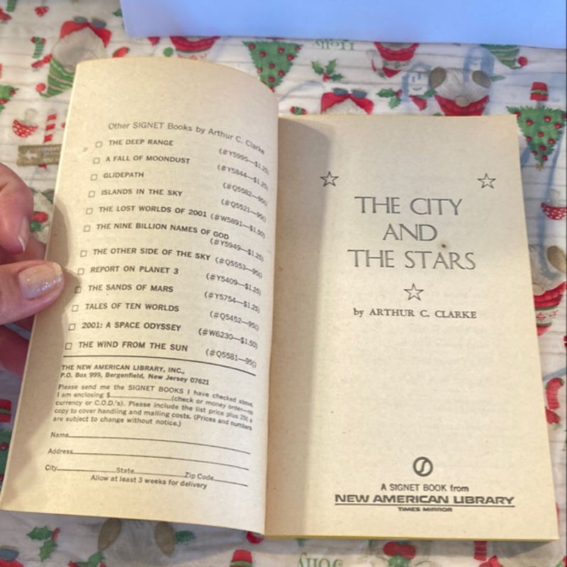 The City and the Stars ( VINTAGE 1957)