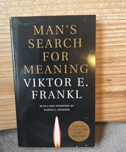 Man's Search for Meaning (OLD EDITION/OUT of PRINT)