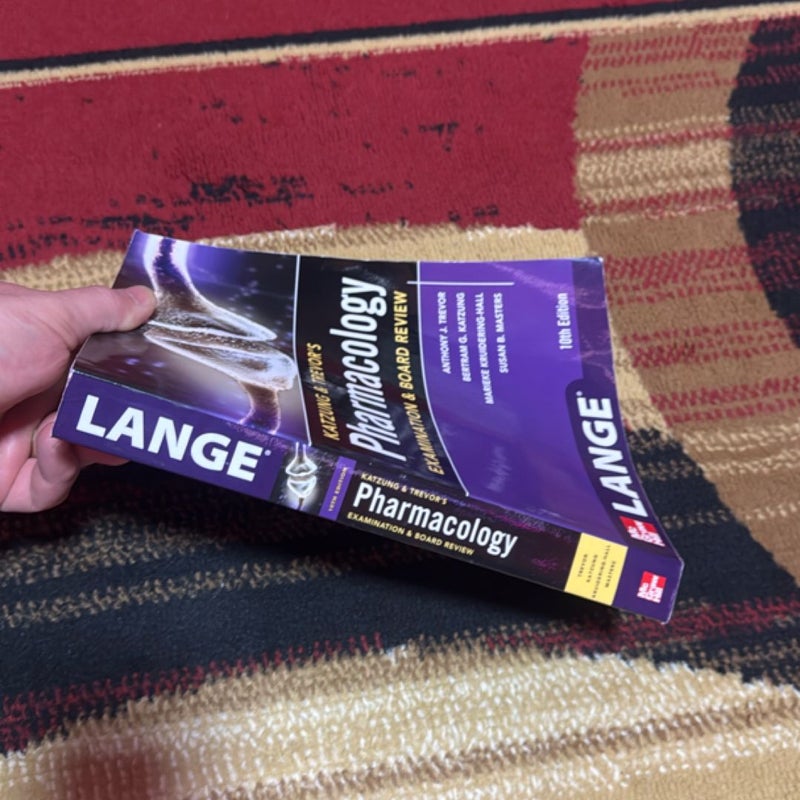 Katzung and Trevor's Pharmacology Examination and Board Review,10th Edition