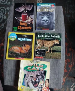 Various Animal books