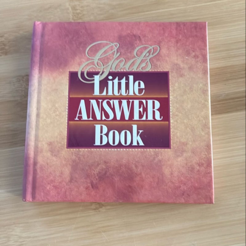 God's Little Answer Book