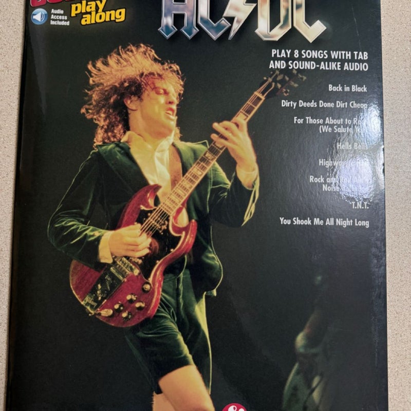 AC/DC: Easy Guitar Play-Along Volume 13 (Book/Online Audio)