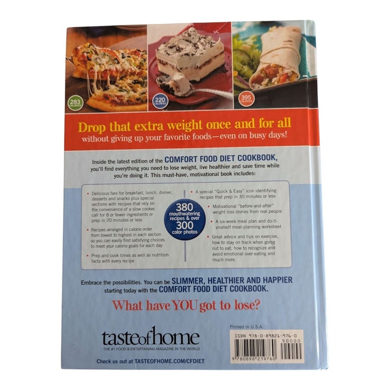 Comfort Food Diet Cookbook 2012
