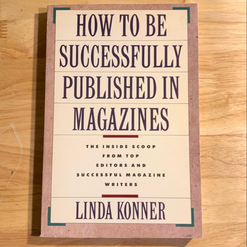 How to Be Successfully Published