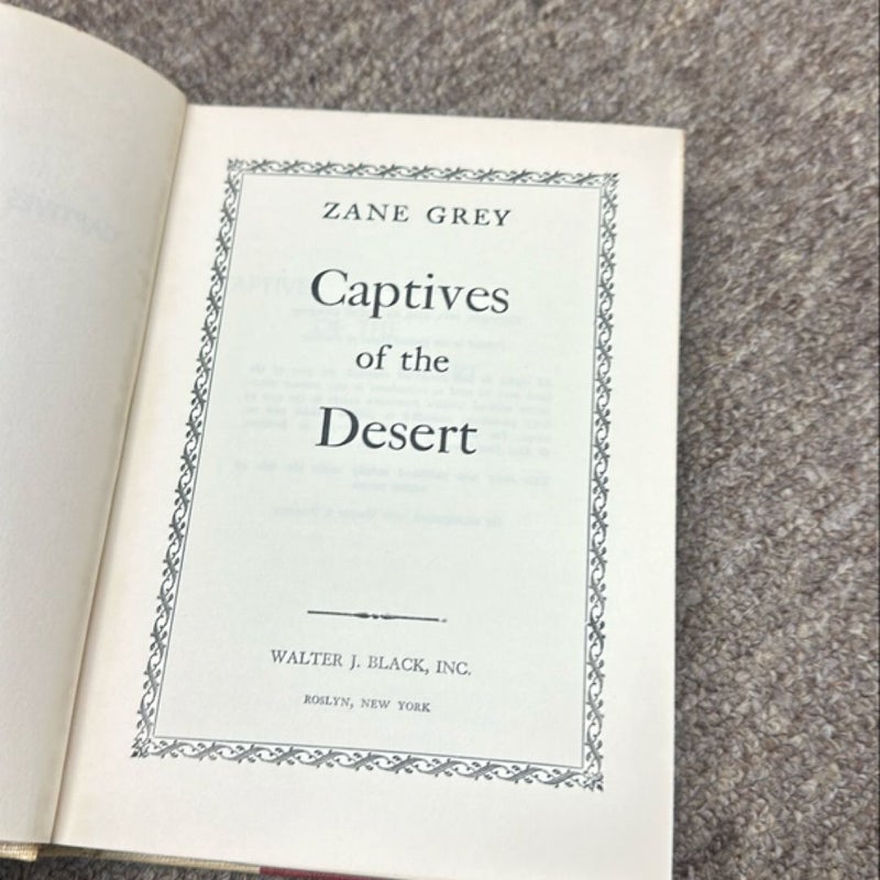Captains of the dessert 