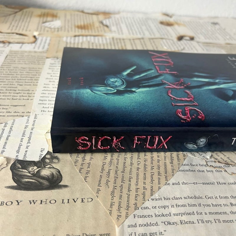 OOP signed Sick Fux by Tillie Cole