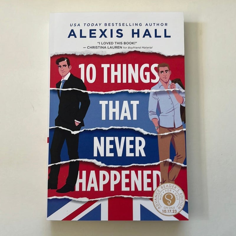Ten Things That Never Happened arc
