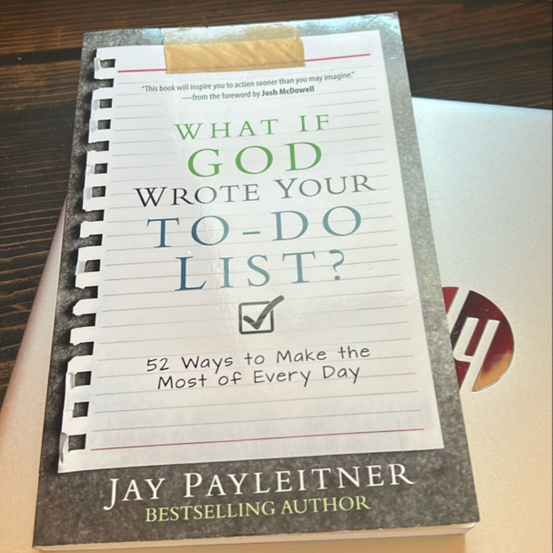 What If God Wrote Your to-Do List?