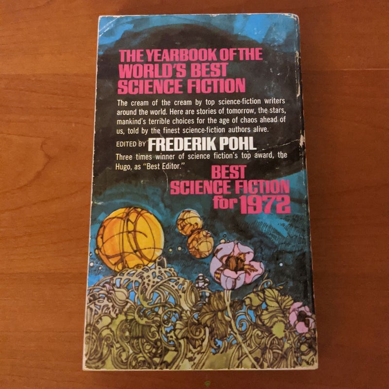 Best Science Fiction for 1972