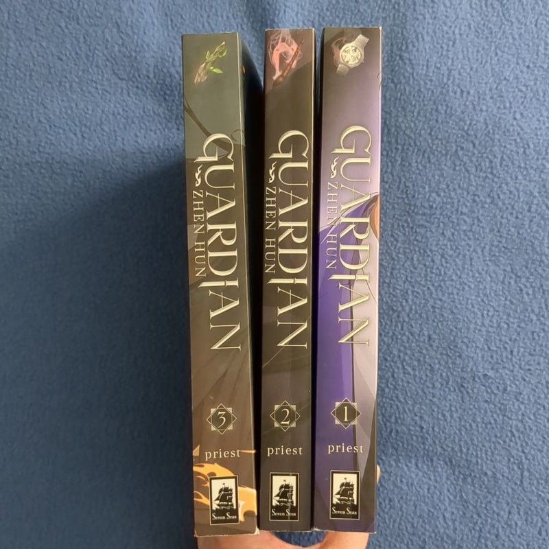 Guardian: Zhen Hun (Novel) Vol. 1, 2, and 3