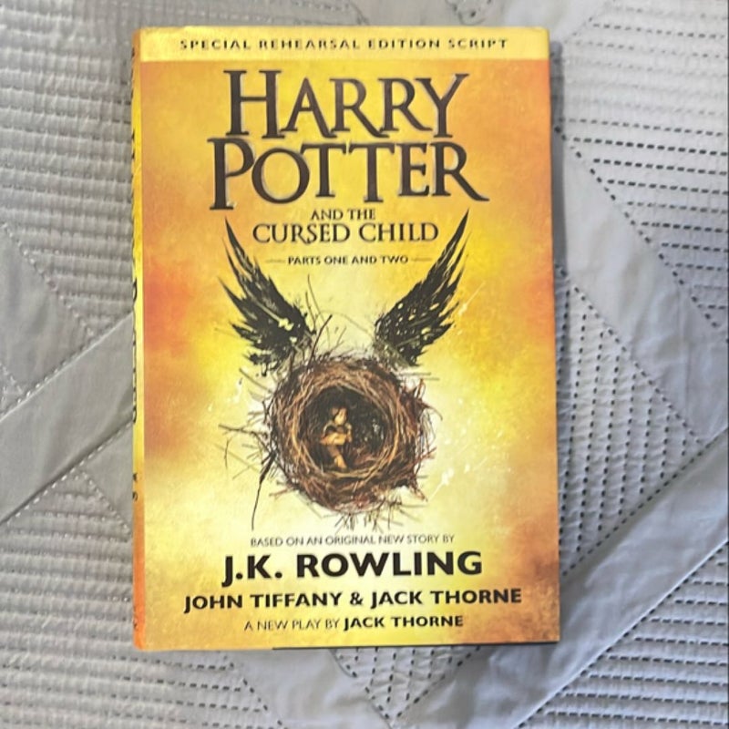 Harry Potter and the Cursed Child Parts One and Two (Special Rehearsal Edition Script)