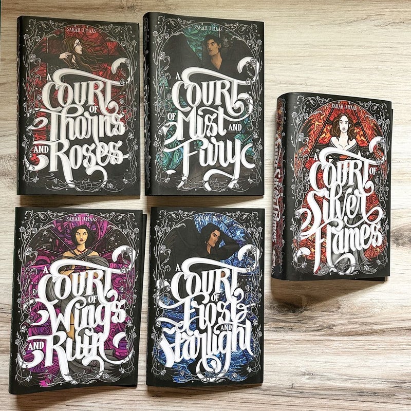 A Court of Thorns and Roses Nerdy Ink Dust Jackets