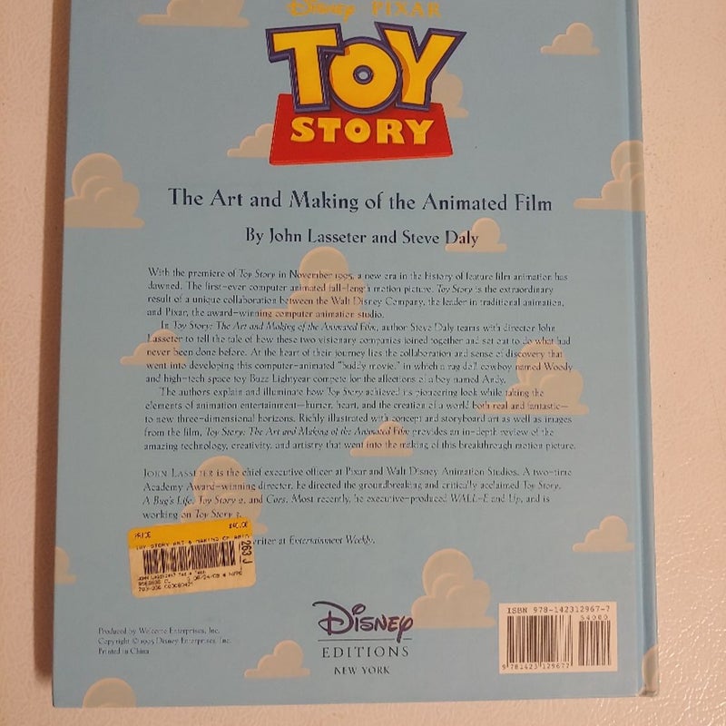 Toy Story the Art and Making of the Animated Film