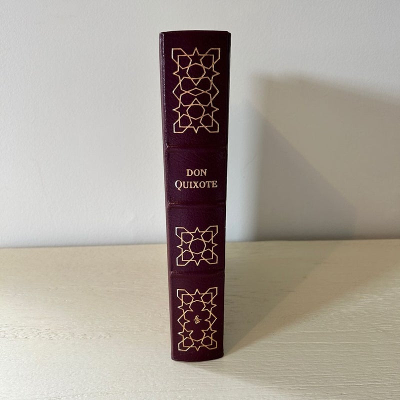 Don Quixote Easton Press Illustrated Leather Bound Classic by Miguel De Cervantes Saavedra