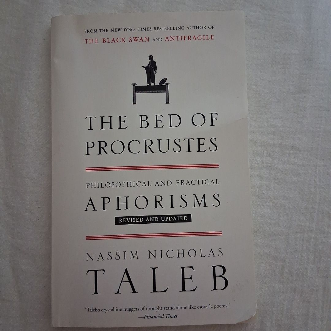 The Bed of Procrustes by Nassim Nicholas Taleb, Hardcover | Pangobooks
