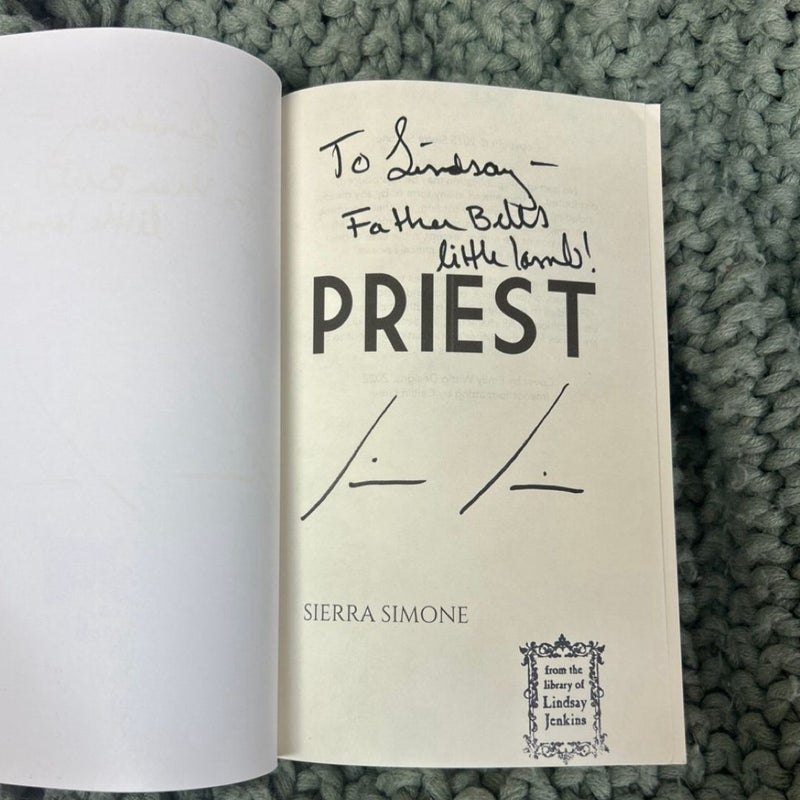 SIGNED Priest Series 