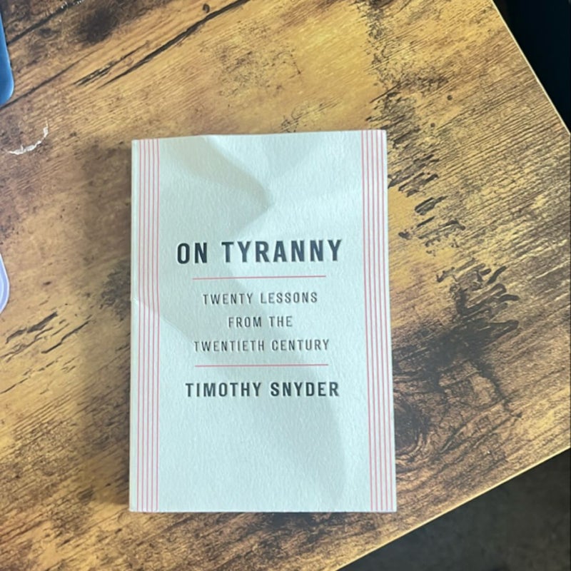 On Tyranny