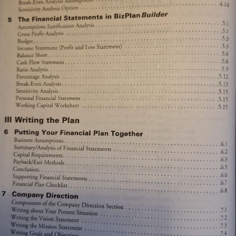 Biz Plan Builder