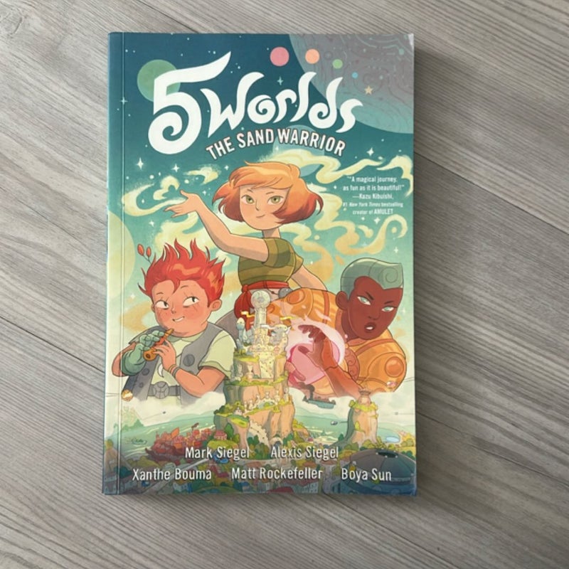 5 Worlds Book 1: the Sand Warrior