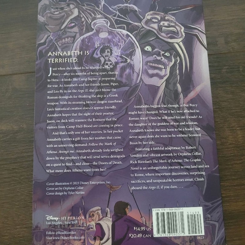 The Heroes of Olympus, Book Three: the Mark of Athena: the Graphic Novel