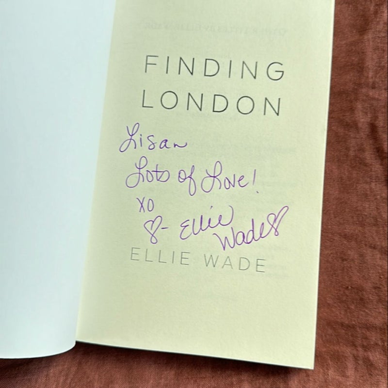 Finding London **SIGNED**