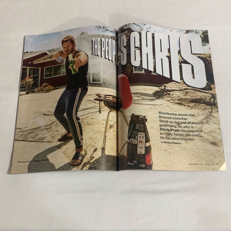 Mens Health Chris Pratt “Why Are They After Me” Issue July/August 2022 Magazine