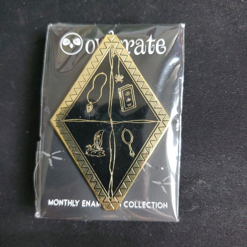 Owlcrate Enamel Pin