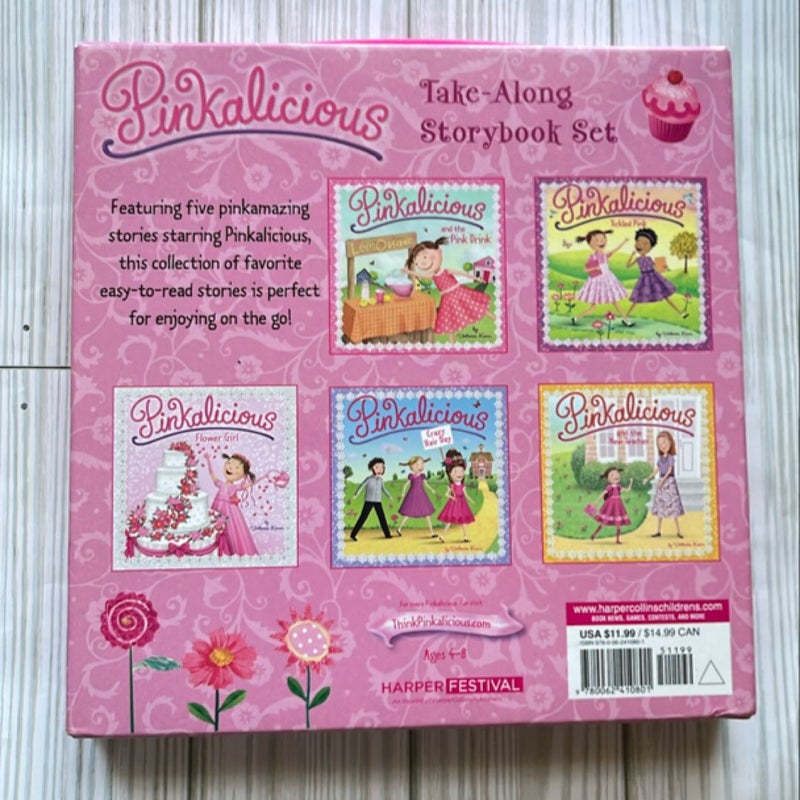 The Pinkalicious Take-Along Storybook Set