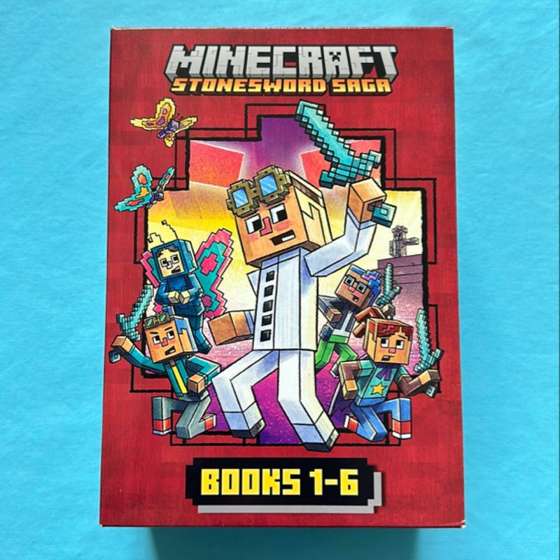 Minecraft Stonesword Saga Chapter Book Boxed Set (Minecraft Stonesword Saga)