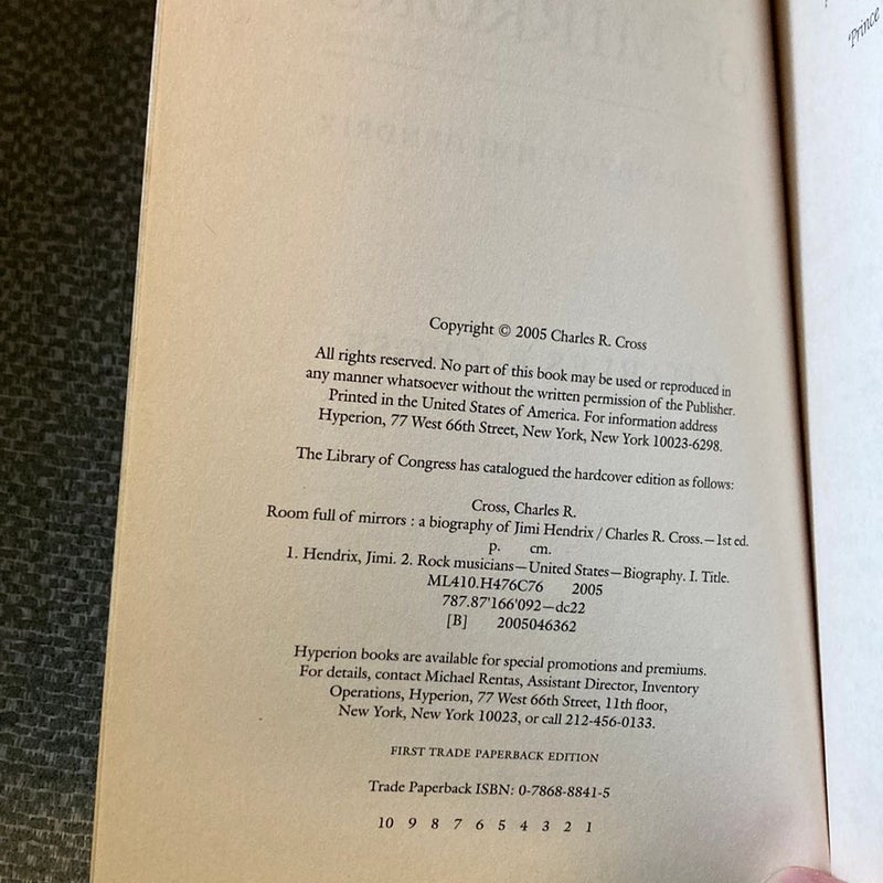 Room Full of Mirrors by Charles R. Cross