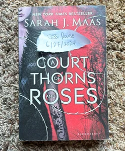 A Court of Thorns and Roses (rare first edition !)