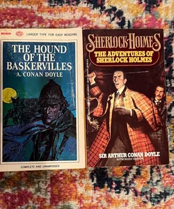Adventures of Sherlock Holmes by Arthur Conan Doyle & The Hound Of Baskervilles