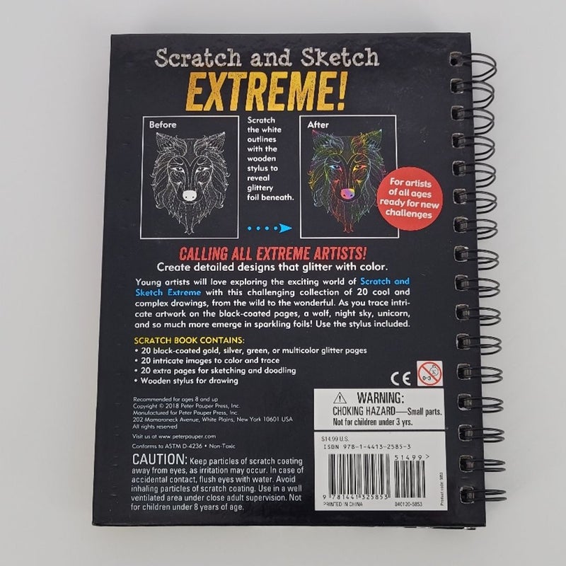 Extreme (Trace Along) Scratch & Sketch