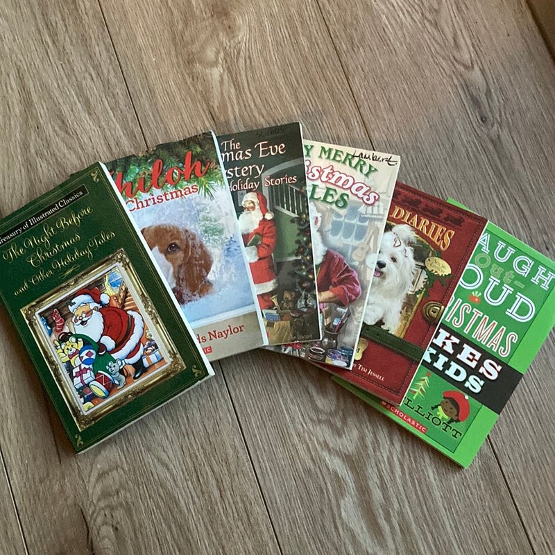 Bundle of (6) Kids Holiday Chapter Books