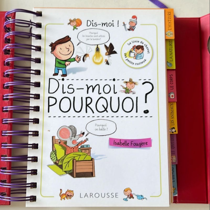 Dis moi pourquoi 