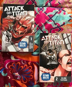 Attack on Titan Volumes 1 & 2