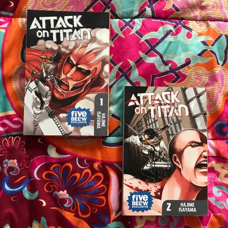 Attack on Titan Volumes 1 & 2