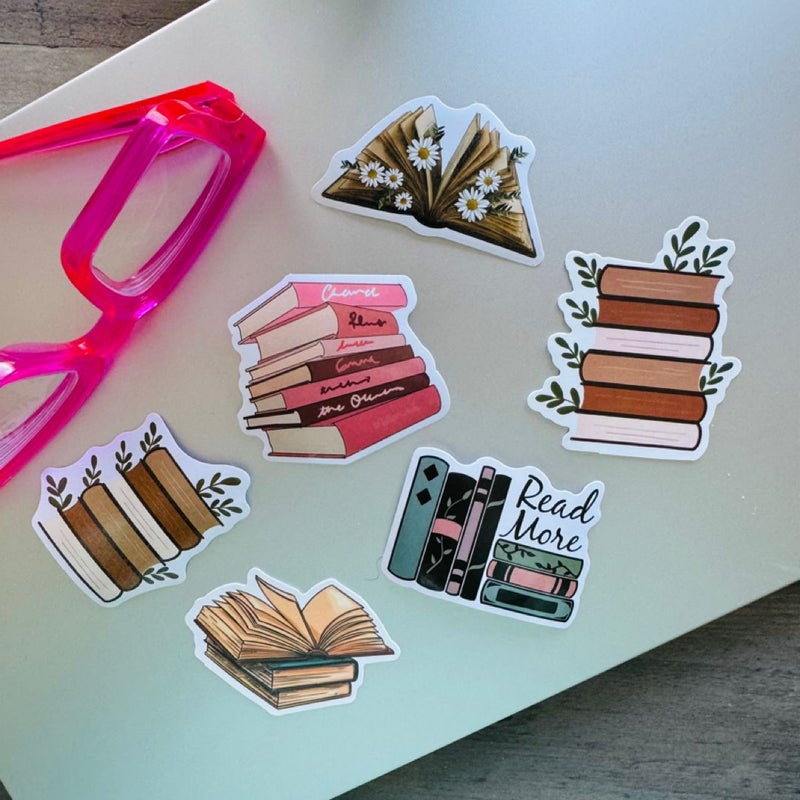 Book Lovers Sticker Bundle