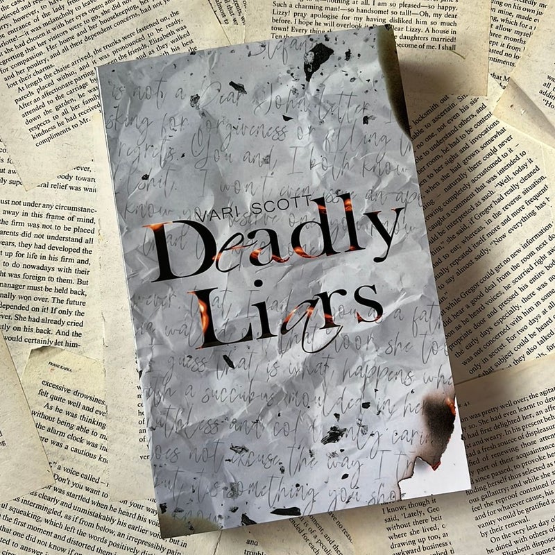Deadly Liars - Wanderlust book co edition with book plate 