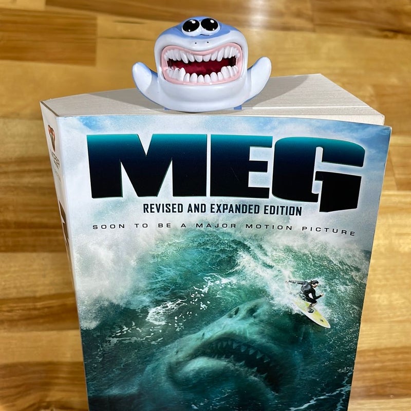 Meg w/ Shark bookmark 