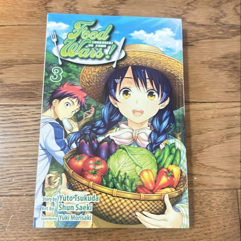 Food Wars!: Shokugeki No Soma, Vol. 3