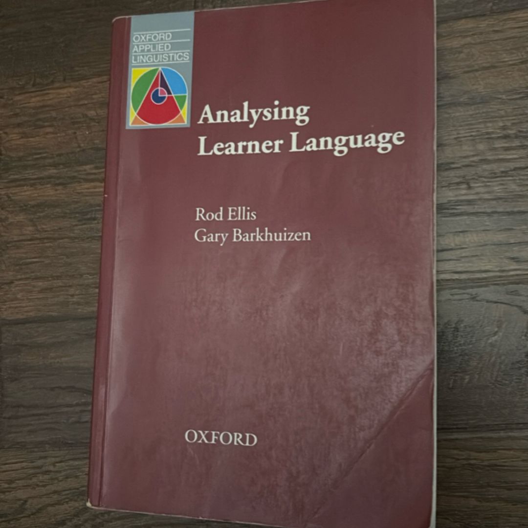 Analysing Learner Language