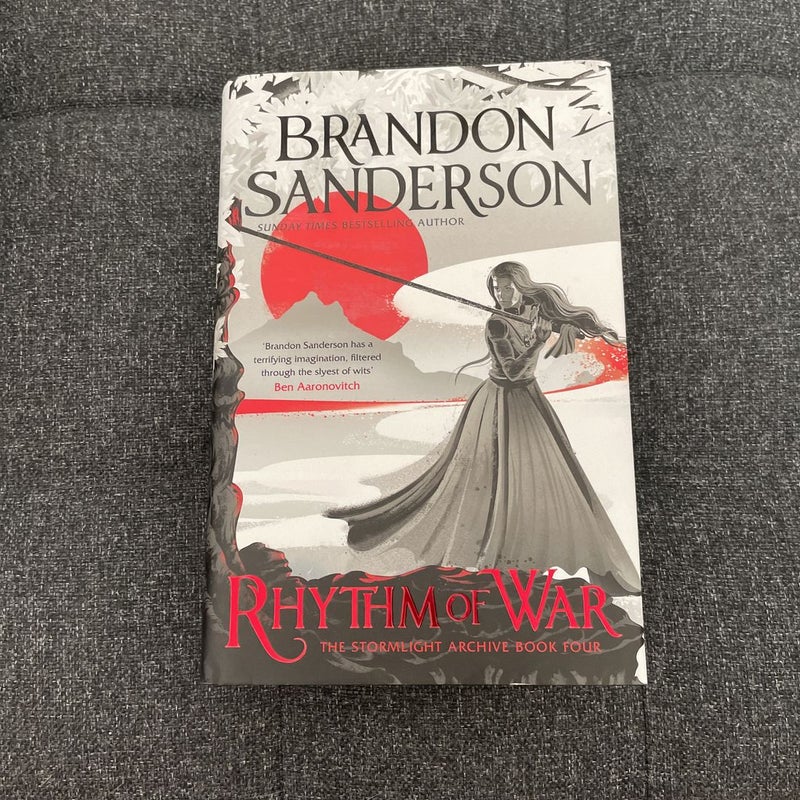 Rhythm of War - (Stormlight Archive, 4) by Brandon Sanderson (Hardcover)