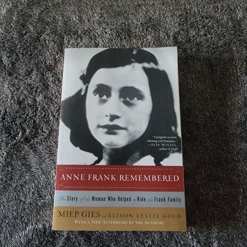 Anne Frank Remembered