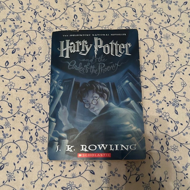 Harry Potter Books Scholastic J.K. Rowling Lot of 4 Books