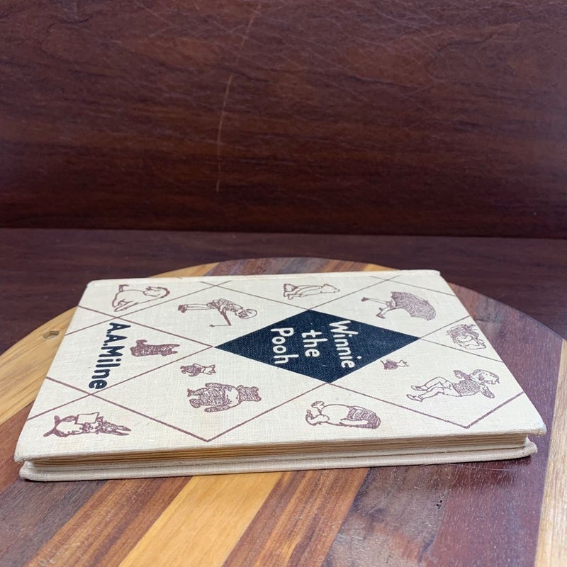 Vintage Winnie the Pooh Hardcover Book  1950 
