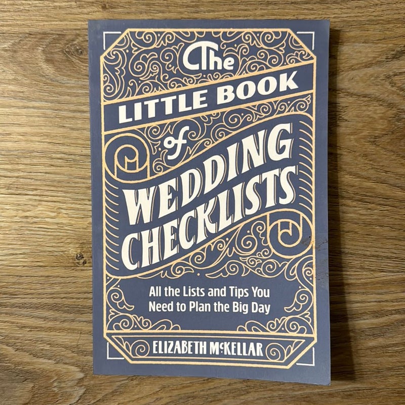 The Little Book of Wedding Checklists