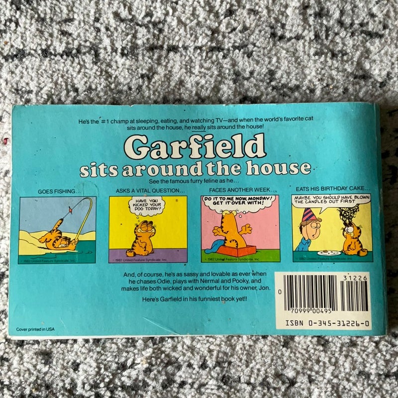 Garfield Sits Around the House